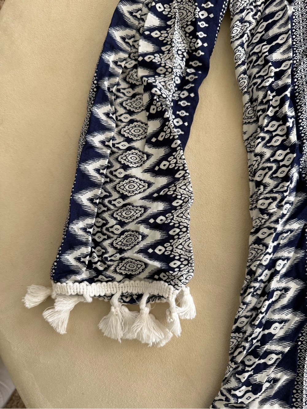Spiaggia Dolce Tribal Print Tassel Tunic - NWOT - Size M - Picture 4 of 7